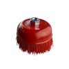 Щетка чашечная для УШМ 65 мм (2,5),нейлоновая, волнистая проволока,&quot;MAXIMUM&quot; MX 18167